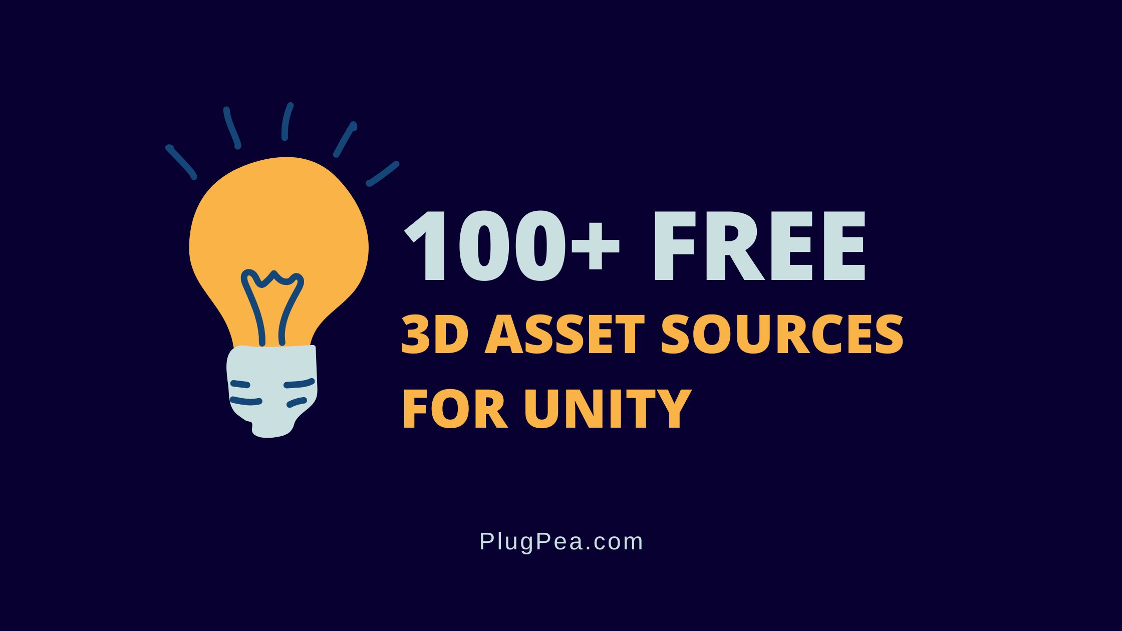 Free 3D Asset Sources for Unity