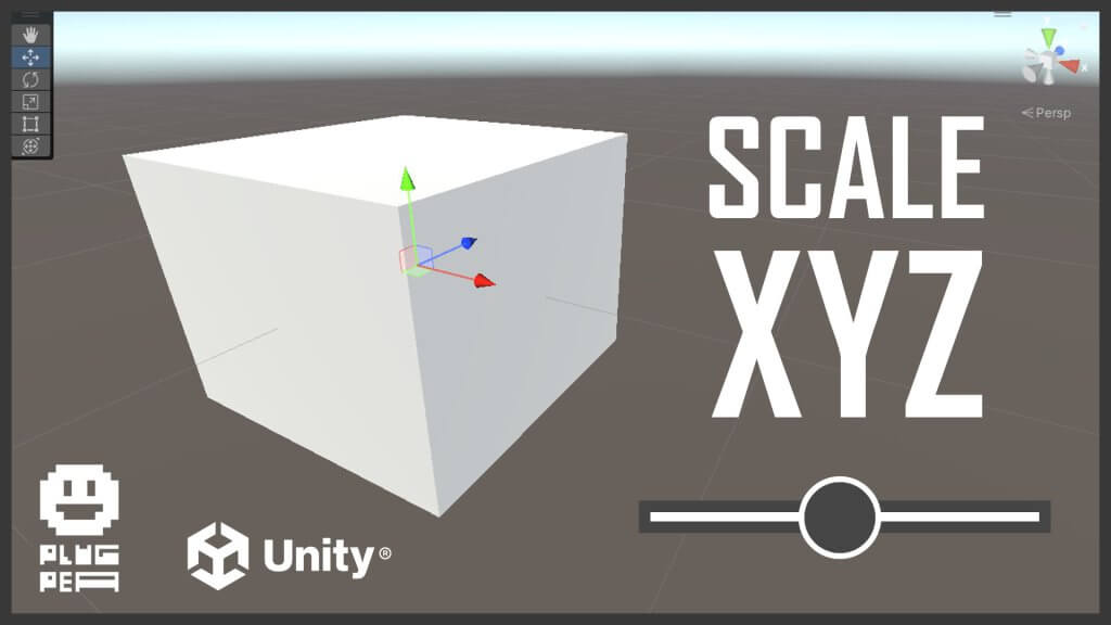 scale objects in Unity