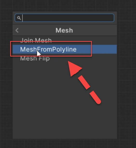 Mesh from Polyline